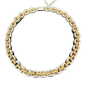 Vintage Taxco Sterling Silver Heavy Necklace links 925 98.17g